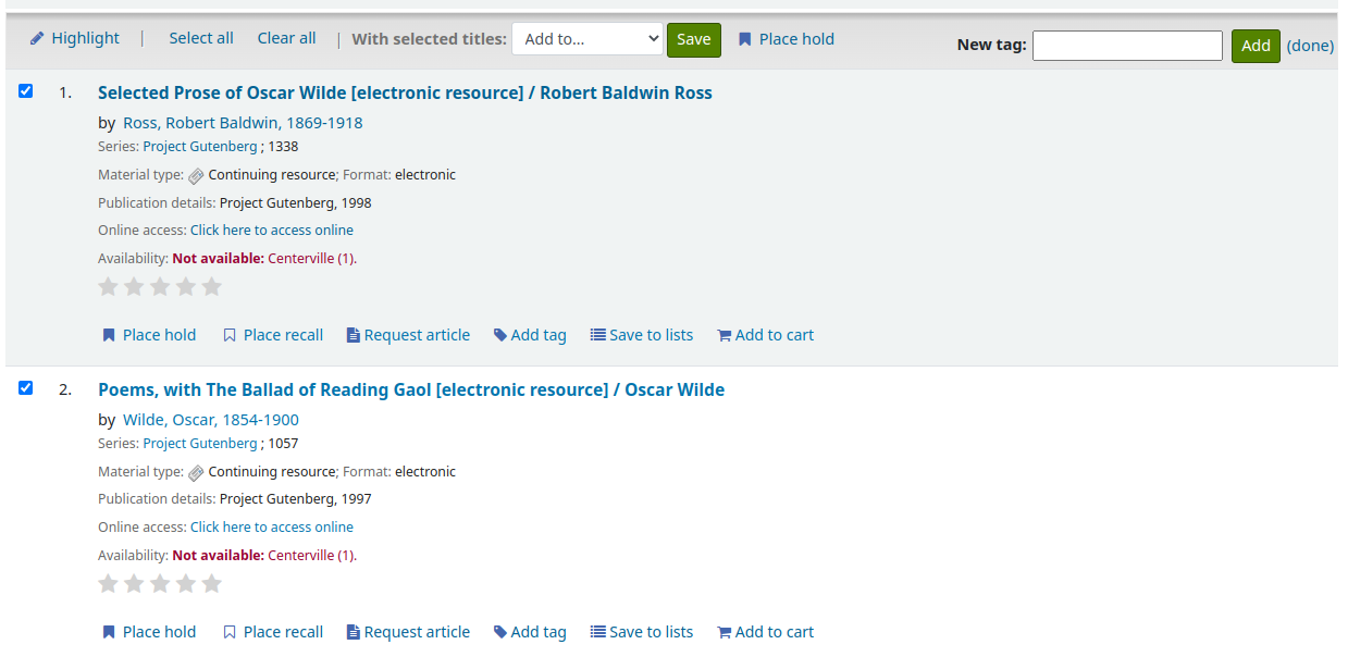 OPAC — Koha Manual documentation